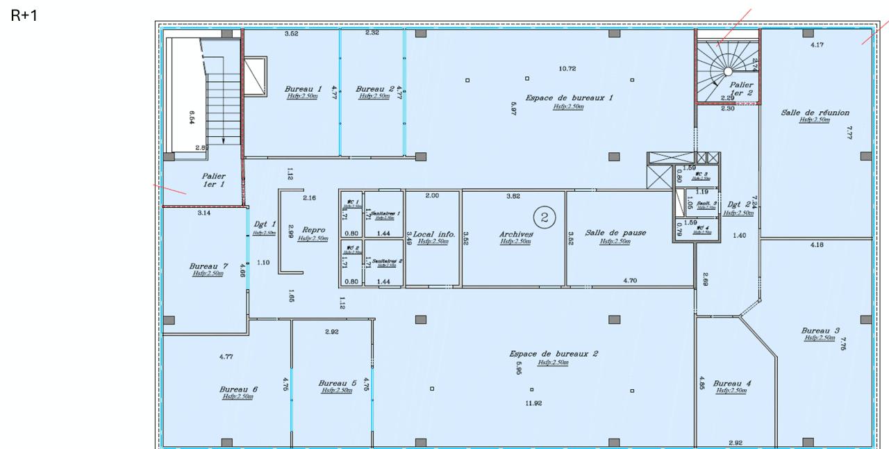 Bureau Bruges 370m² Location bureau Bruges Gironde OLBUR2530254 2